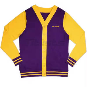 เสื้อสเวตเตอร์ถักใช้ได้ทั้งชายและหญิงมีโลโก้แบบปะสำหรับใส่ในคลับและงานพิเศษของมหาวิทยาลัย - Product Image 1