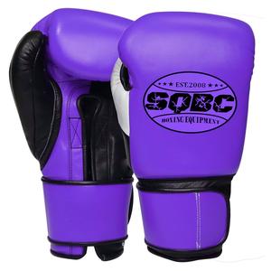 Gants de boxe d'entraînement en cuir de vachette professionnel de haute qualité Gant de boxe de 10 onces pour hommes - Product Image 2