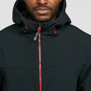 Chaquetas Softshell Impermeables de Alta Calidad para Hombre BLACKTHORN WORLD - Chaquetas con Capucha Transpirables Personalizadas de Secado Rápido para Exteriores - Product Image 4