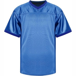 Camiseta de rugby de color y logotipo personalizado, uniforme de fútbol americano de malla de talla grande, camiseta de fútbol americano - Product Image 6