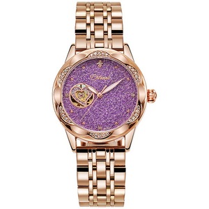 Lady Men Unisex Reloj esqueleto de movimiento de cuarzo hecho a medida con dibujos animados Estilos de negocios antiguos Correa de cuero 3ATM impermeable - Product Image 4