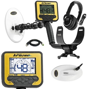 Detector de Metales Kruzer 61KHZ IP68 a Prueba de Agua con WiFi, Bobinas de 20-30cm, Envío Inmediato, Superventas 2026 - Product Image 1