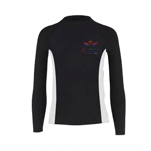 Athletic Long Sleeve <b>Men</b> Rash Guard Quick Dry Breathable Sportswear for <b>Swimming</b> Surfing Fitness Training Outdoor Activities - Product Image 1