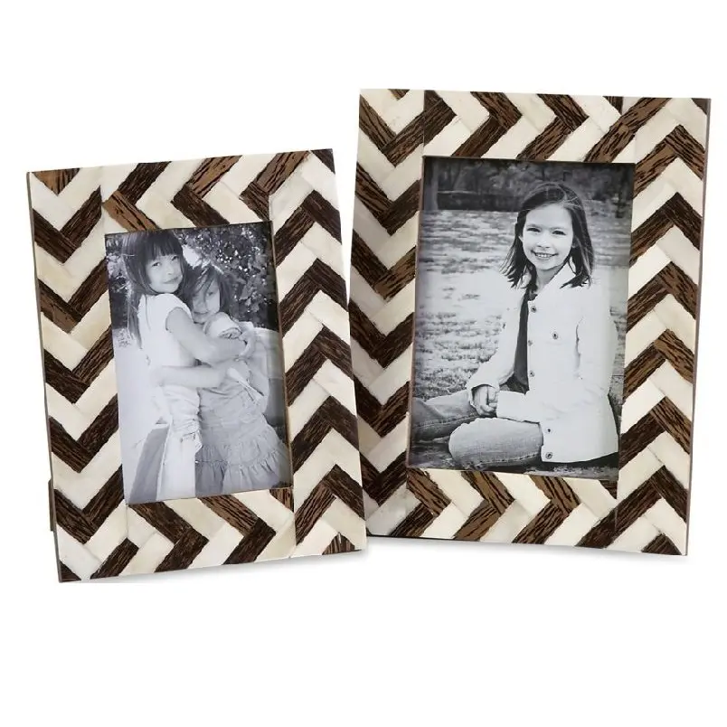 BONE INLAY PHOTO FRAME Handgemachte antike Knochen Inlay Foto rahmen Knochen Inlay Foto rahmen & Bilder album