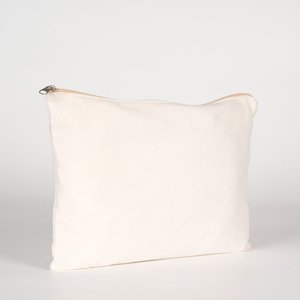 Sublimation Printed <b>Laminated</b> Cotton Clutch <b>Pouch</b> 12 8 Inches (30 21 Cm) Zipper Closure - Product Image 4