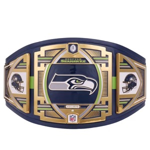เข็มขัดมวยปล้ำรุ่น Seattle Seahawks ปรับแต่งโลโก้ได้ตามต้องการ