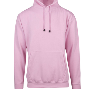 Sudadera con Capucha Rosa Unisex, Sudadera con Capucha Lisa de Felpa de Algodón Premium, Ropa de Calle Informal Cálida de Invierno, Corte Regular, Venta al por Mayor - Product Image 3