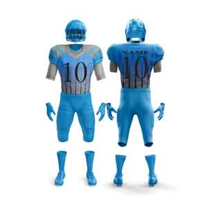 Nouveau design Maillot de football américain personnalisé Uniforme de football américain Supports d'usure Taille XL Technique de sublimation unique - Product Image 3