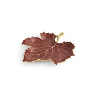 Plat de service en aluminium coulé de couleur violette Vaisselle et vaisselle de vente chaude disponibles à un prix abordable et raisonnable