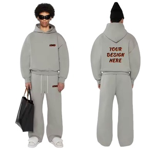 Sweat à capuche pour homme, hiver, devant, 100% coton, polaire, surdimensionné, écologique, respirant, coupe-vent, streetwear décontracté, couleur unie - Product Image 1