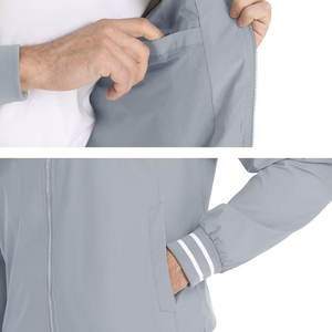 Vêtements d'extérieur Dernier prix Blouson Bomber pour homme Blouson bombardier long pour homme au design bon marché avec impression de logo - Product Image 4