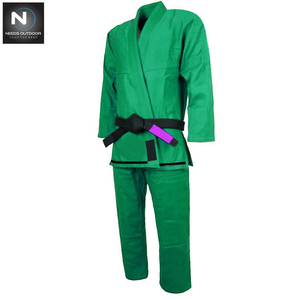 Uniforme de Karate para Hombre al Por Mayor al Mejor Precio y Color Verde, Servicios OEM, Uniforme de Karate para Hombre de Primera Calidad por NEEDS OUTDOOR - Product Image 5
