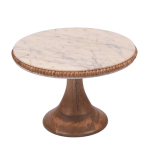 Type de restaurant support en marbre et en métal support à gâteaux créatif moderne support à gâteaux et pâtisseries outil de cuisine à gâteaux - Product Image 4