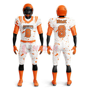 ชุดกีฬาอเมริกันฟุตบอลผ้าโพลีเอสเตอร์ระบายอากาศได้ดีพิมพ์ซับลิเมชัน - Product Image 2