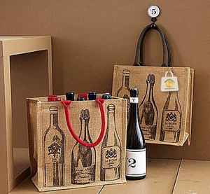 Sacs de jute réutilisables écologiques avec impression de logo pour l'emballage de cadeaux bijoux en gros - Product Image 2