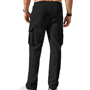 Fournisseur en gros de pantalons cargo pour hommes, mode décontractée de rue, dernières tendances, coupe ample, pantalons cargo pour hommes à vendre en ligne - Product Image 2