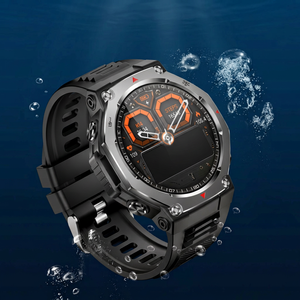 Reloj inteligente Rogbid KT85 con pantalla táctil AMOLED de 1.43 pulgadas, resistente al agua 5ATM, monitor de actividad física con linterna para hombres y mujeres - Product Image 6