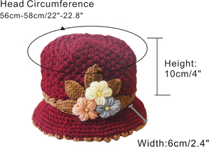 หมวกบีนนี่สำหรับผู้ชายผู้หญิงหมวกไหมพรมถักอบอุ่นปักโลโก้ได้ตามต้องการหมวกลายสำหรับกิจกรรมกลางแจ้งในฤดูหนาว - Product Image 2