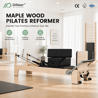 Equipo de Pilates de Madera de Arce de Alta Calidad para Estudio, el Mejor Reformer de Pilates en Venta