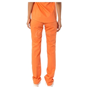 ชุดยูนิฟอร์มพยาบาลผู้หญิงดีไซน์ล่าสุดปี 2026 สีพื้นเรียบหรู ชุดสครับพยาบาลที่ใส่สบายสำหรับโรงพยาบาล - Product Image 6