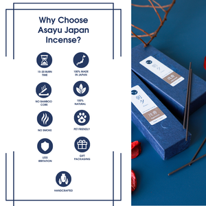 Varitas de Incienso de Bajo Humo 40g Aroma a Jardín Zen Japonés - Product Image 6