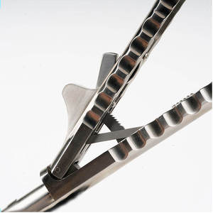 Portaagujas Laparoscópico Manual de Acero Inoxidable de Alta Calidad, Instrumentos Quirúrgicos Reutilizables, Certificación CE Clase I, Servicio OEM - Product Image 6