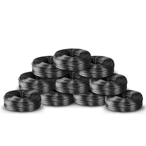 Alambre de Amarre de Acero al Carbono Calibre 16.5, 20 Rollos/Caja, Alambre de Unión Recocido Negro (Servicio de Corte Q195, Suministro de Fábrica) - Product Image 2
