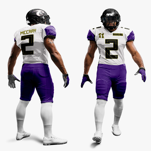 Uniforme de football américain personnalisé de haute qualité OEM sublimation maille équipe de football américain ensemble de maillots - Product Image 6