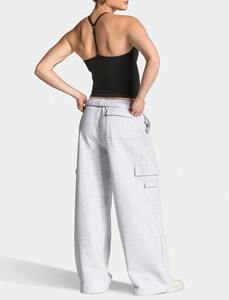 Servicio OEM ODM, Pantalones Deportivos para Mujer a Precio Económico, Pantalones Casuales al por Mayor con Cintura Ajustable con Cordón, Disponibles en Todas las Tallas - Product Image 3