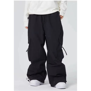 Pantalons cargo multi-poches personnalisés en gros, style décontracté, toile, vêtements de travail et streetwear, pantalons pour hommes et femmes, lavés - Product Image 4