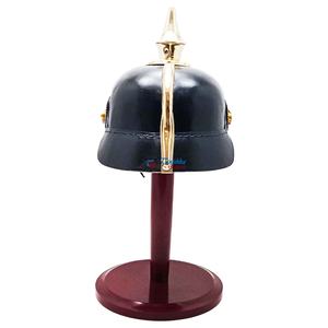 ตราสัญลักษณ์ทองเหลืองทำมือของกองทหารปรัสเซีย สมัยสงครามโลกครั้งที่ 1 และ 2 พร้อมหนังอาเกตเยอรมัน ของที่ระลึกหมวกพิคเคิลเฮาเบแบบวินเทจ ทนทาน - Product Image 6