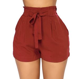 Shorts deportivos personalizados al por mayor para mujer, shorts de gimnasio de cintura alta con estampado de dulces, shorts de talla grande para mujer - Product Image 1