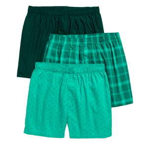 Pantalones cortos de tiro alto para hombre, ropa de playa sólida de estilo diario informal transpirable, antibacteriano, de secado rápido, de verano - Product Image 1