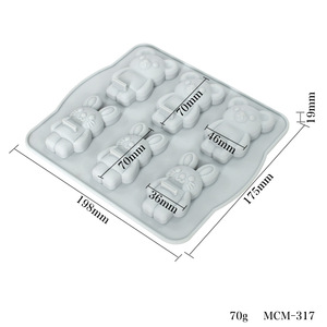 Oso <span class=keywords><strong>de</strong></span> silicona Fondant <span class=keywords><strong>molde</strong></span> oso caramelo <span class=keywords><strong>Chocolate</strong></span> moldes <span class=keywords><strong>para</strong></span> oso <span class=keywords><strong>de</strong></span> peluche pastel decoración Cupcake Topper resina <span class=keywords><strong>de</strong></span> arcilla polimérica - Product Image 6