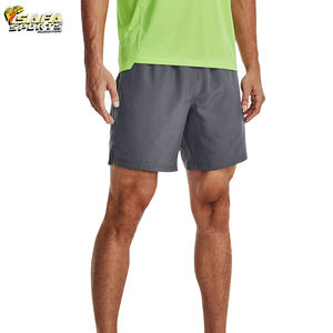 Shorts de sport pour homme, écologiques, décontractés, à motif uni, compressifs, respirants, à séchage rapide, mi-élastiques - Product Image 3