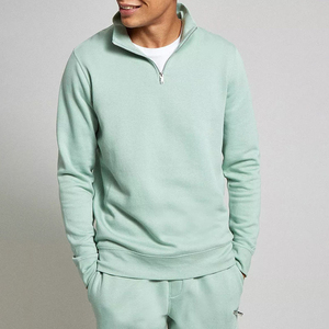 2025 Spring Custom High Neck With Zipper <b>Men's</b> hoodies <b>Men's</b> Sweatshirts 1/4 <b>Zip</b> Hoodies - Product Image 6