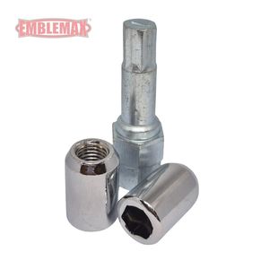 ALLEN <b>NUT</b> HY/KI/TY/MTS KEY 17/19 M12X1.5 Steel New Car Wheel <b>Nuts</b> (20 Pieces) EMBLEMAX 2027 - Product Image 3