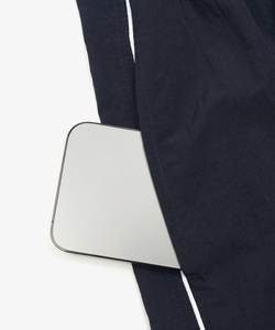 Nuevos Pantalones Deportivos Personalizados de Alta Calidad para Hombre, Negros, Holgados, con Cierre de Cremallera en la Parte Inferior, de Nailon y Poliéster, Estilo Winbreaker - Product Image 5