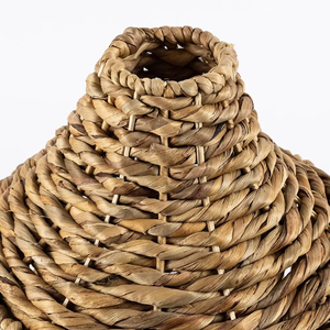 Boho <b>Hyacinth</b> <b>Vase</b> Natural Made in Vietnam Ecofriendly material for Home Decor and tableware decoration Wholesale - Product Image 3