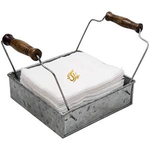 Nouvelle arrivée argent Ware support de stockage de serviettes en métal maison distributeur de serviettes commerciales bureau main porte-papier de soie en inde - Product Image 2