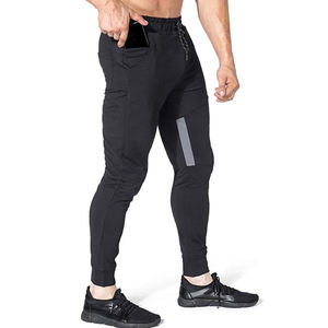 Pantalones Deportivos para Hombre, Pantalones de Entrenamiento con Logotipo Personalizado, Cintura Elástica, Poliéster y Algodón, Secado Rápido, Pantalones de Fitness para Invierno - Product Image 2