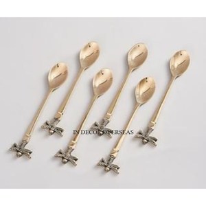 เครื่องใช้บนโต๊ะอาหารชุบทองเกรดสูงทำจากโลหะจากผู้ผลิตอินเดีย - Product Image 4