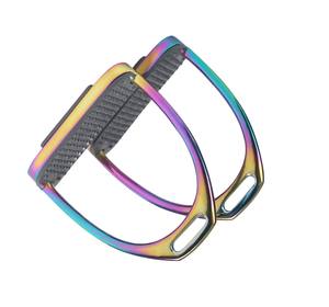 Recién llegado, estribos de caballo de aluminio resistentes, agarre amortiguador ligero, diseño personalizado, directo de fábrica - Product Image 3