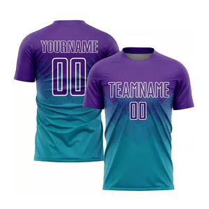 Camiseta de fútbol transpirable de secado rápido con logotipo personalizado para hombre, camiseta de fútbol de equipo, uniforme de club, proveedor de ropa deportiva de entrenamiento - Product Image 1