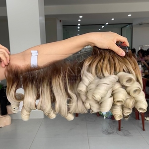 วิกผมคนจากเวียดนามช่อผม100% สีตามสั่ง - Product Image 2