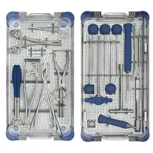 Ensemble d'instruments orthopédiques DHS DCS de qualité supérieure, en acier inoxydable, kit chirurgical pour la réduction et la fixation osseuse par MI - Product Image 1