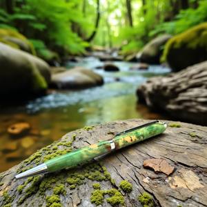 Amethyst Collection 0.7mm Luxury Stabilized <b>Wood</b> <b>Pen</b> with Exquisite Grain Details - Product Image 3