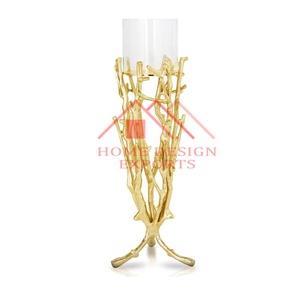 Silver <b>Candle</b> Holder for Home Hotels & Restaurants 2025 Latest Home Decor <b>Candle</b> <b>Pillar</b> Holder for Christmas Decor - Product Image 4