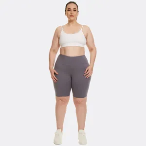 Shorts décontractés pour femmes 100% coton polaire Sweat Jogger Shorts d'entraînement et de course pour femmes - Product Image 1