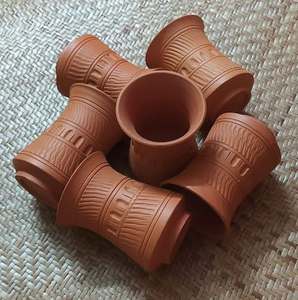 Best Price Eco Friendly Luxury Clay Glass for Tea & Coffee Disposable Tandoori Chai Cup with Customized Options for Export - Product Image 1